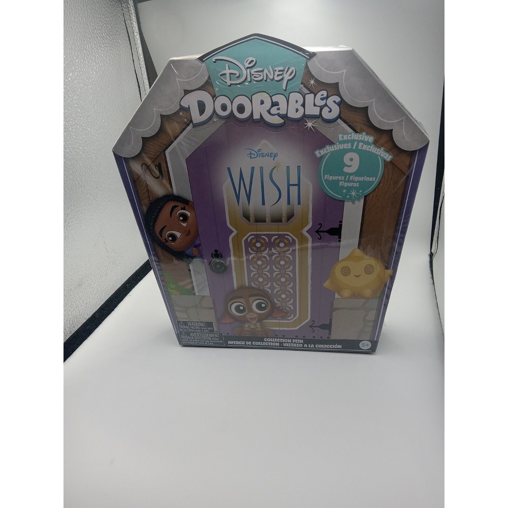 Disney Doorables Wish‎ Collection Peek 9 Exclusive Figures NEW 2023 Dolls Toy